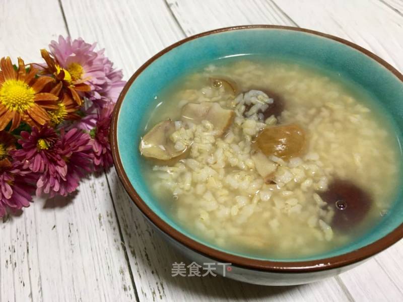 Brown Rice Chestnut Porridge