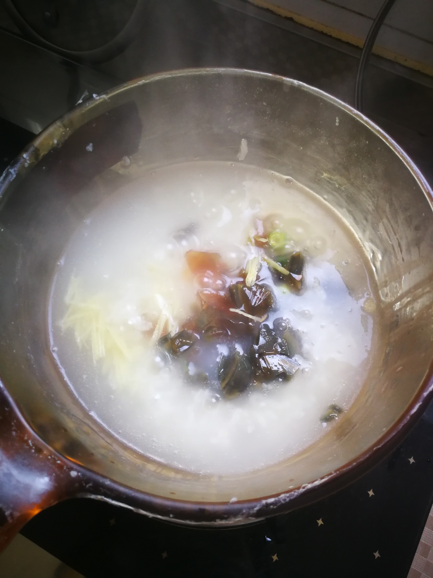 Congee with Preserved Egg and Lean Meat recipe