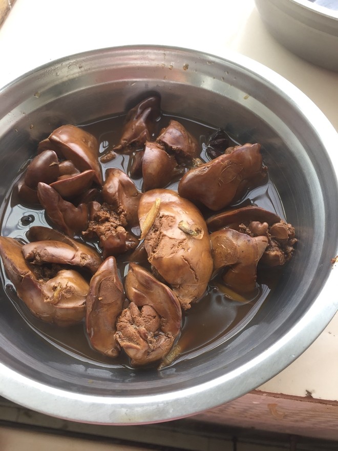 Braised Chicken Liver recipe