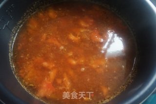 #清淡美食#tomato and Bamboo Sun Black Fish Soup recipe