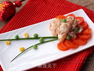 Fresh and Sweet-salad Shrimp Balls recipe