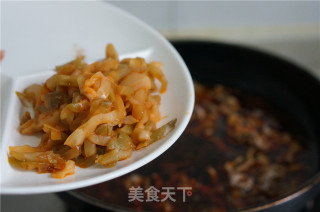 Mustard Beef Carrot Noodles recipe