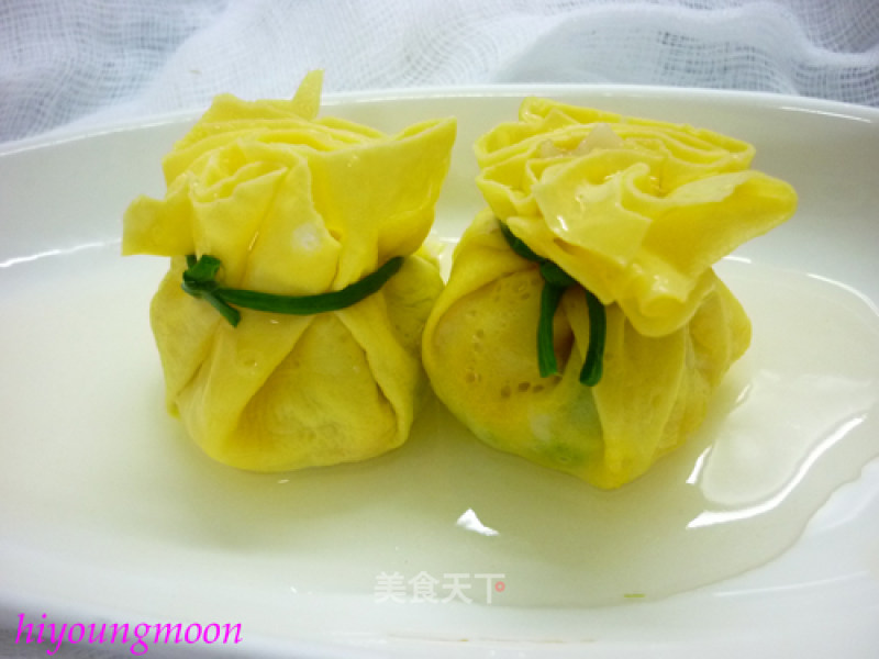 Scallops and Eggs Siu Mai recipe