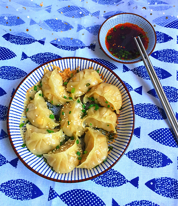 Sauerkraut and Pork Fried Dumplings recipe