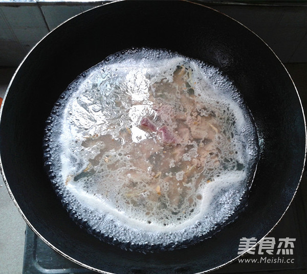 Spinach and Pork Liver Soup recipe