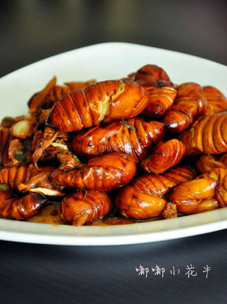 Spiced Silkworm Pupa recipe