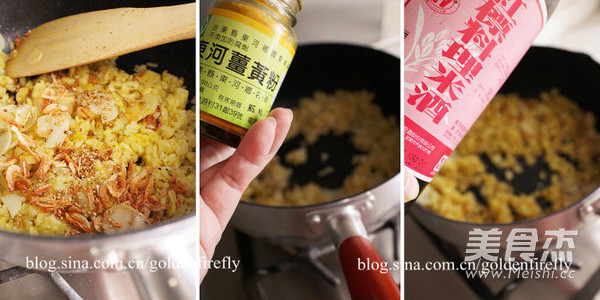Pesto Golden Fried Rice recipe