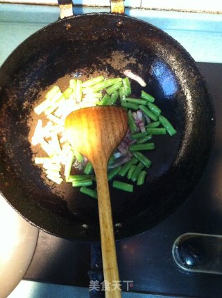 String Beans and White Bacon recipe