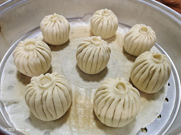 Taro Pork Buns (one-time Fermentation) recipe