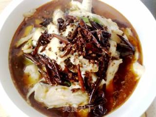 【home Cooking】--spicy Boiled Fish recipe