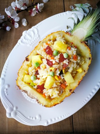 Fried Rice with Sausage and Pineapple recipe