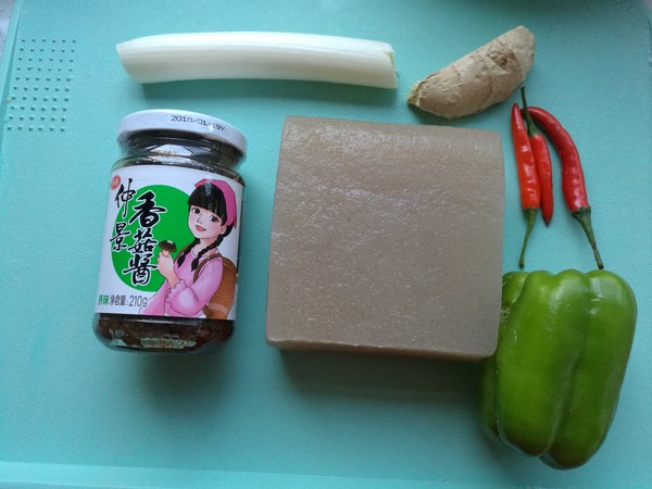 Sauce-flavored Konjac Tofu recipe