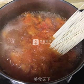 Warm Brand 0 Oil Tomato Egg Noodles recipe