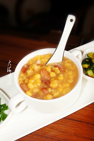 Kidney Bean Ballast Congee recipe