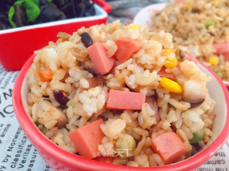 Mixed Vegetable Fried Rice recipe