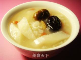 Strengthen The Spleen and Nourish The Kidney-chinese Yam Chestnut Porridge recipe