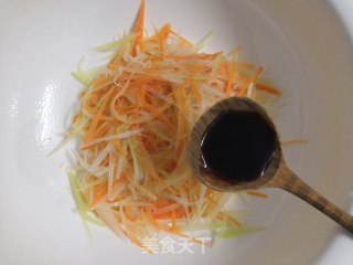 Celery and Carrot Shreds recipe