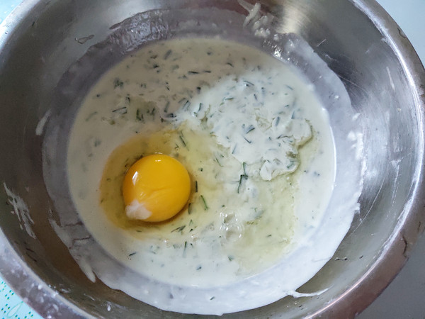 Leek Egg Pancake recipe