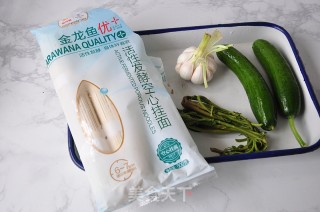Toon Cucumber Noodles recipe