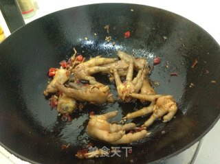 Sour Plum Chicken Feet recipe