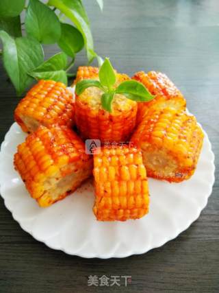 Sauce-flavored Grilled Corn [oven Version] recipe