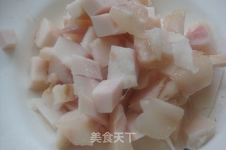 Lard Boiled with Bacon [cured Lard] recipe