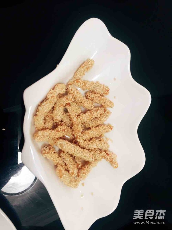 Sesame Fish Sticks recipe