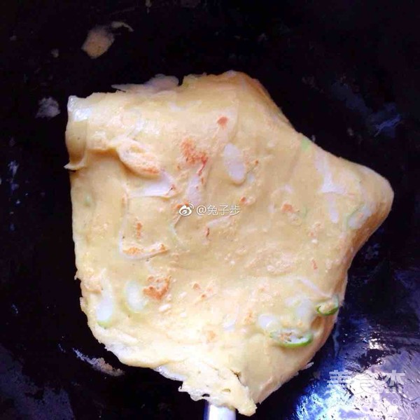 Corn Scallion Egg Pancake Batter recipe