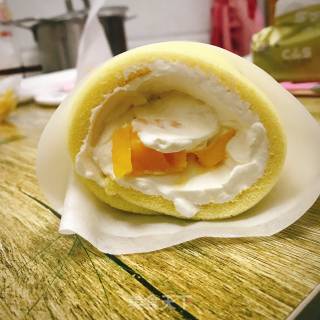 Mango Cake Roll recipe