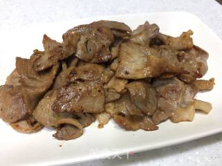 Pan Fried Pork with Sauce recipe