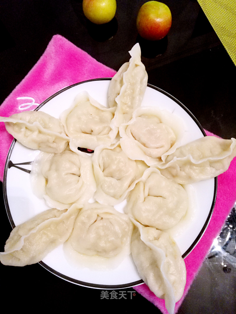 Celery Pork Dumplings with Ingot Willow Leaf Dumplings recipe