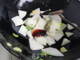 Winter Squash and Broccoli in Oyster Sauce recipe