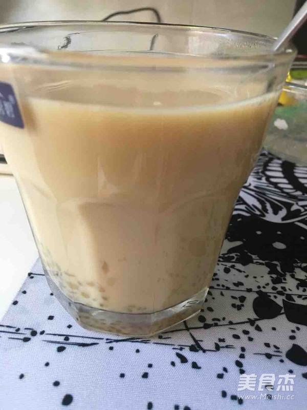 Sago Milk Tea recipe
