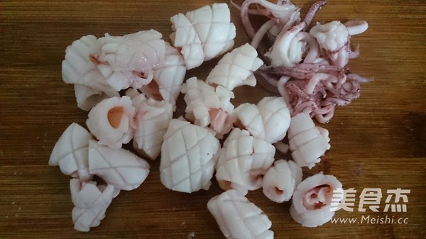 Korean Style Cold Squid recipe