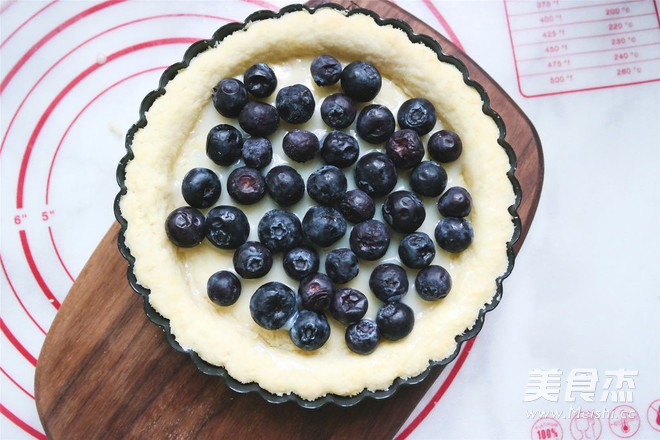 Condensed Milk Blueberry Pie recipe