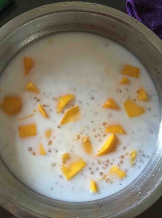 Mango Sago with Coconut Milk recipe