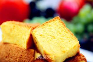 #aca烤明星大赛# Pumpkin Chiffon Cake recipe