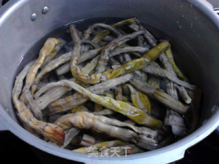 Soaked Dried Bamboo Shoots recipe