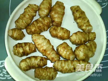 Pickled Sweet and Sour Jerusalem Artichoke recipe