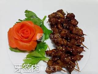 Toothpick Meat recipe