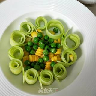 Salted Egg Yolk Vegetable Salad recipe