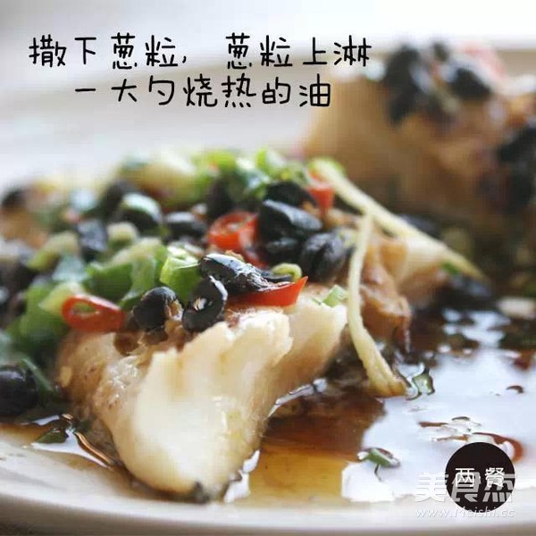 Steamed Cod with Tempeh recipe