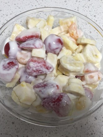 Fruit Salad (yogurt) recipe