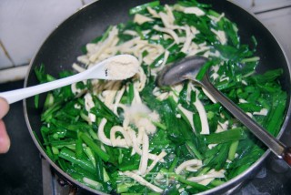 Stir-fried Chives recipe