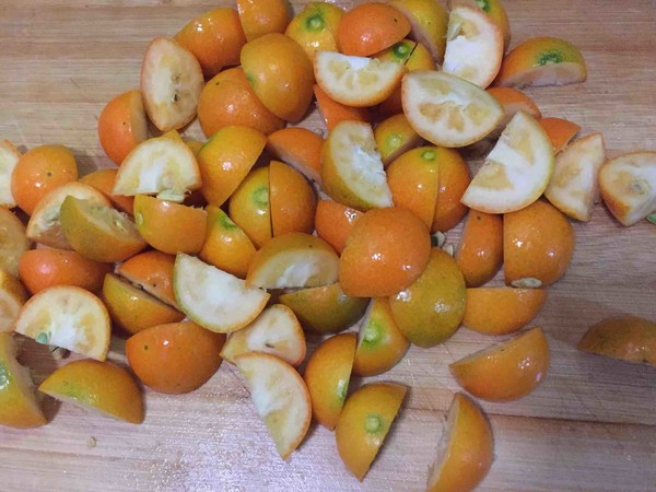 Homemade Kumquat Lemon Sauce recipe