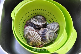 Scallops with Garlic Vermicelli recipe