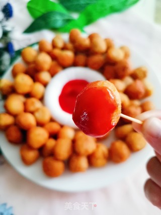 Fried Lotus Root Balls recipe