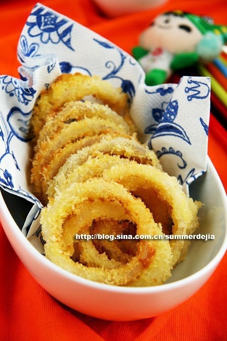 Fried Onion Rings recipe