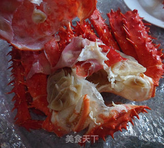 Steamed King Crab recipe