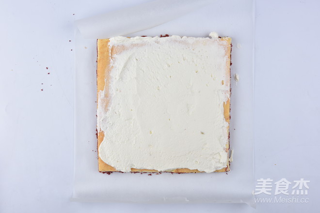 Red Velvet Whirlwind Cake Roll recipe